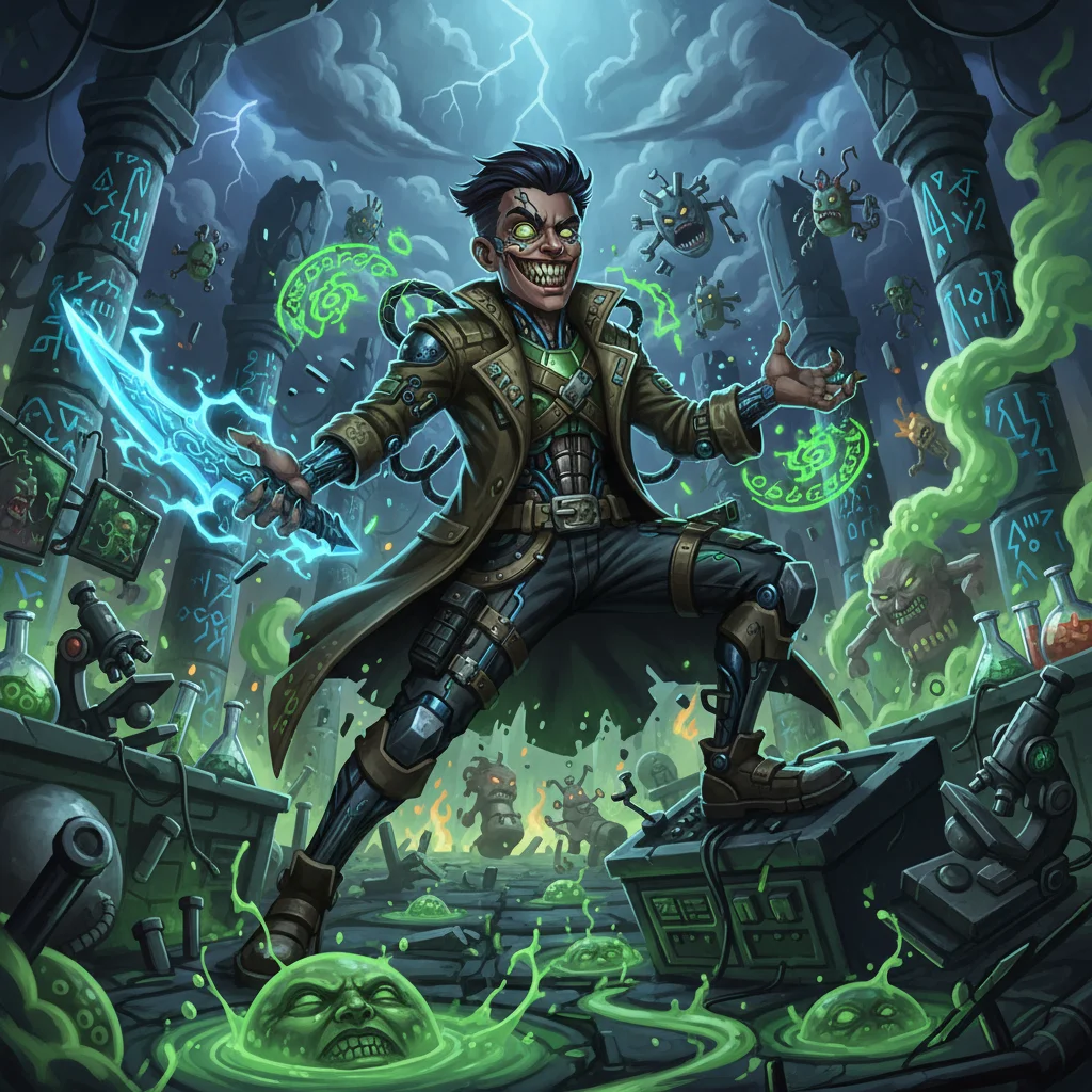 Robô Emocional, A Máquina Sensível, personagem raro de Laboratório Proibido no Batalha TCG