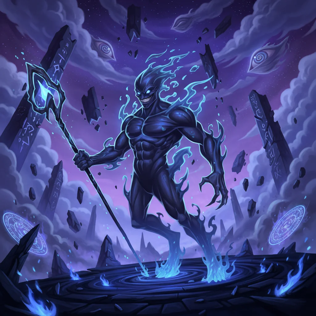 Sussurro, A Voz na Escuridão, personagem raro de Dimensão Zero no Batalha TCG